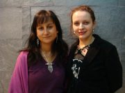 Ирина Зингерман и её администратор Елена Разуваева